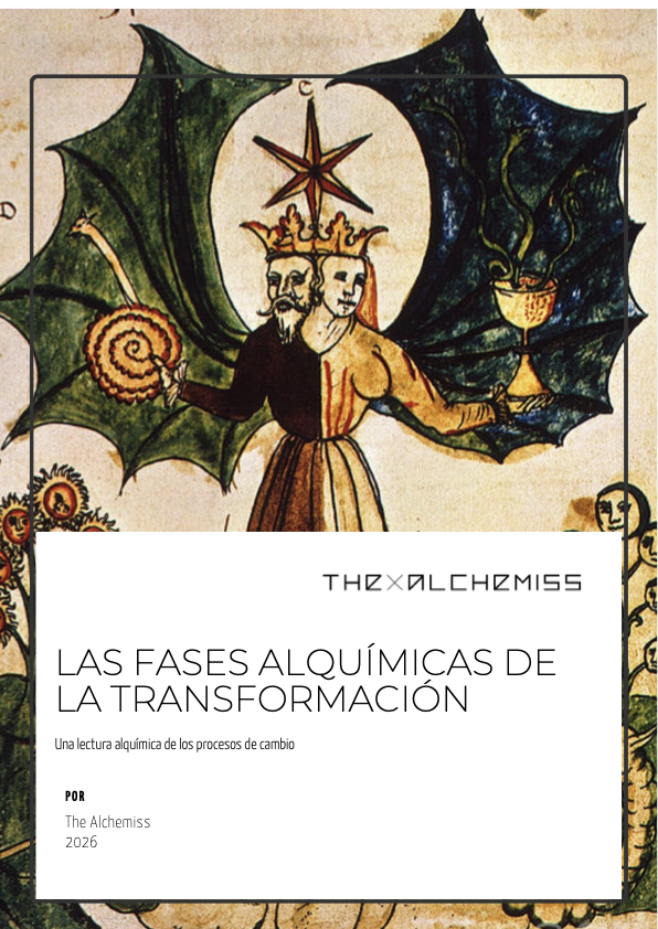 Tapa del ebook Las Fases Alquímicas de la transformación